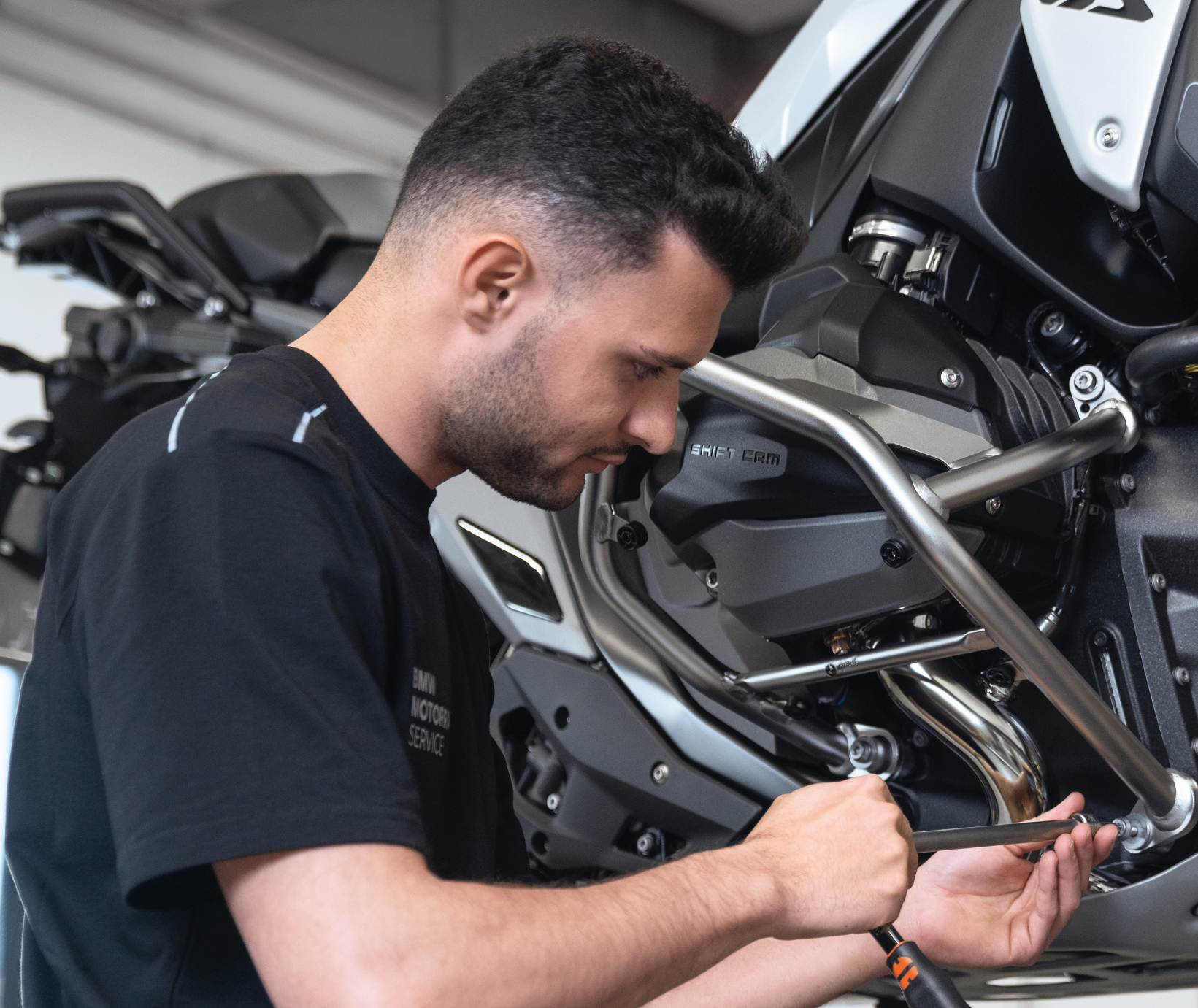 Technieker motorfiets BMW Motorrad