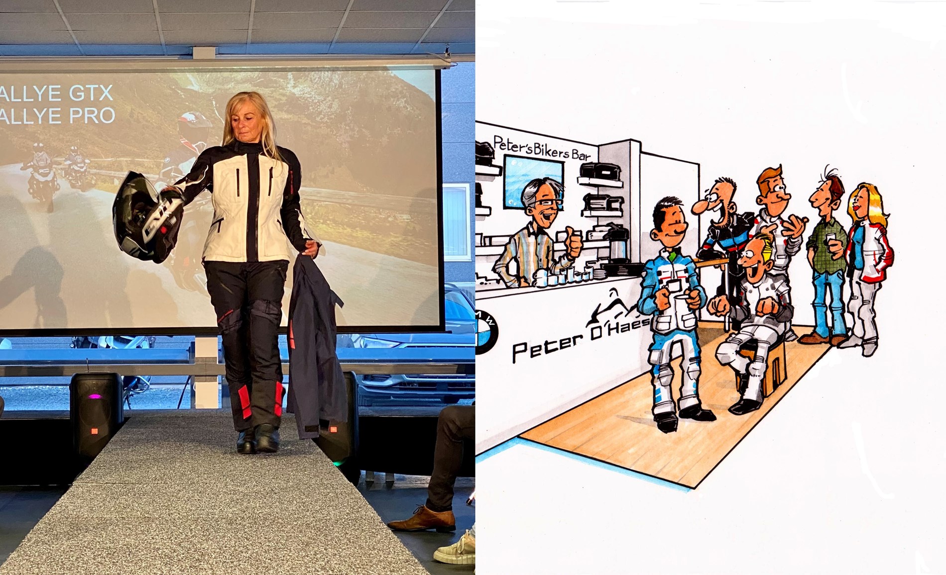  Peter's Bikers Bar - Modeshow BMW Motorrad kledij 2025