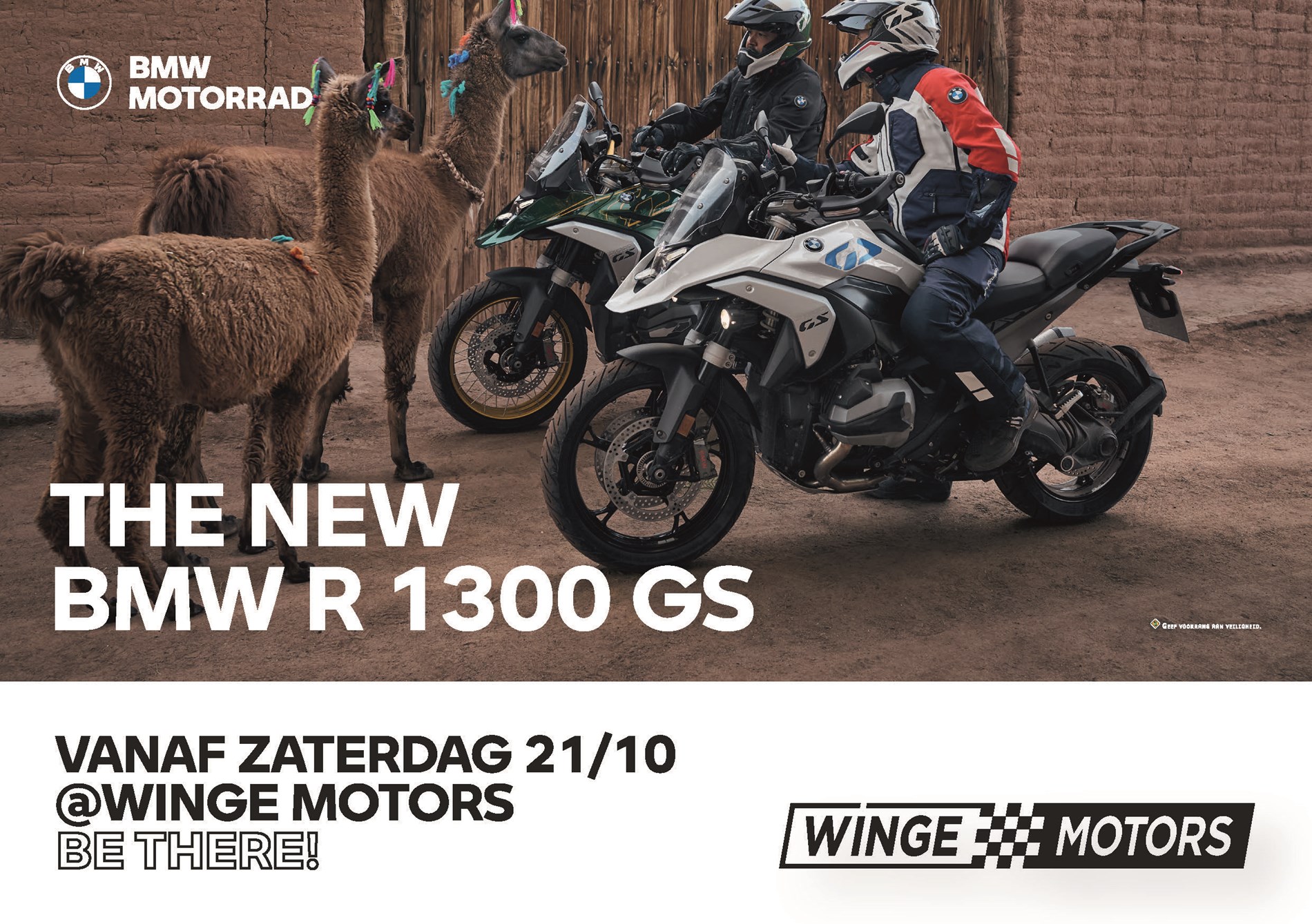 Voorstelling BMW R 1300 GS 