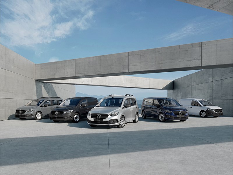 Mercedes-Benz Vans vervolledigt het productportfolio en vernieuwt de Small Vans