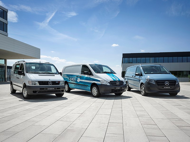 Mercedes-Benz viert 30 jaar Vito: Drie decennia de betrouwbare partner voor vakmensen, dienstverleners en hulpverleners