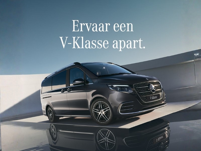 Van Houdt Ervaar de V-Klasse Experience Edition. 