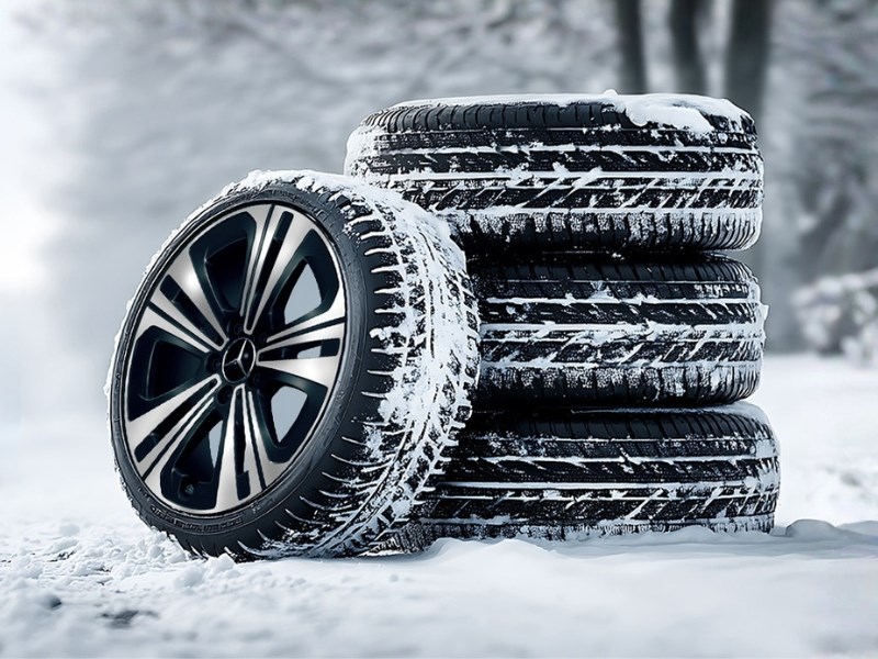 Klaar voor een veilige winter met Mercedes-Benz winterbanden.