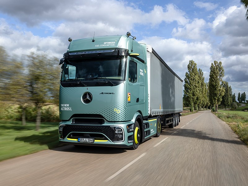 Mercedes-Benz Actros L ProCabin: Focus op aerodynamica, efficiëntie en chauffeurscomfort.