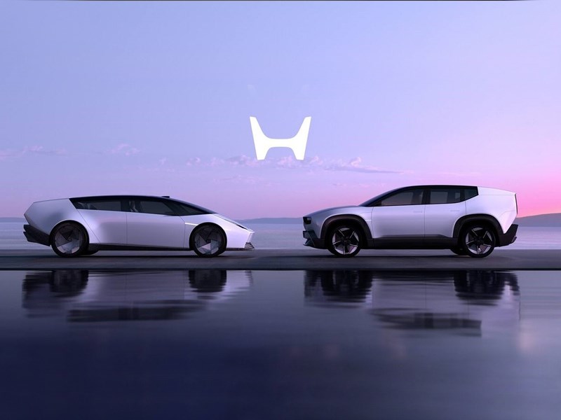 HONDA PRESENTEERT DE WERELDPREMIÈRE VAN DE PROTOTYPES VAN DE HONDA 0 SALOON EN DE HONDA 0 SUV OP CES 2025, NAAST ASIMO OS. - Nordic Automotive