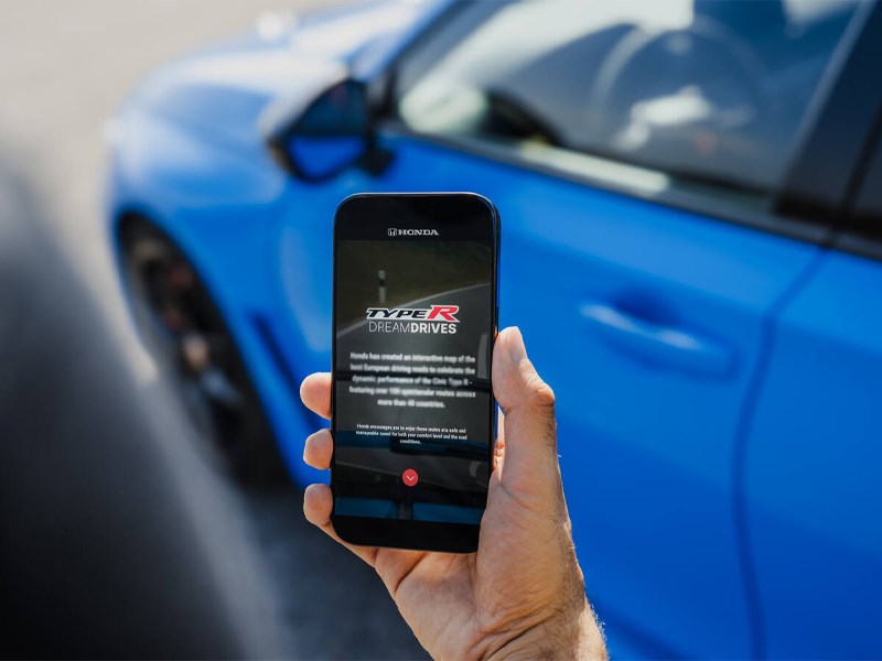 HONDA ONTHULT MEER DAN 120 MOOISTE EUROPESE WEGEN MET INTERACTIEVE KAART VOOR DE CIVIC TYPE R - Nordic Automotive
