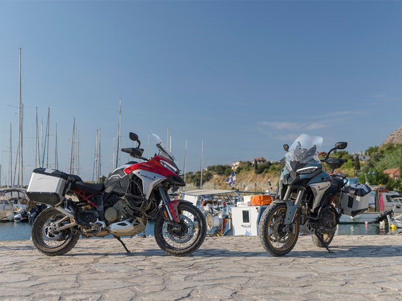 Nieuwe Multistrada V4 Rally: ontworpen voor onbeperkte ontdekkingsreizen