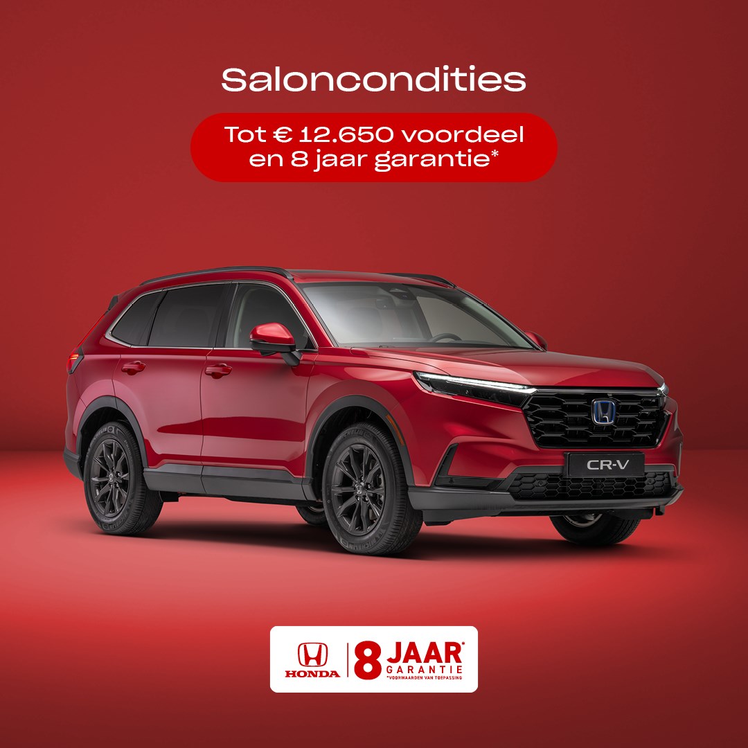Saloncondities 2026 - CR-V