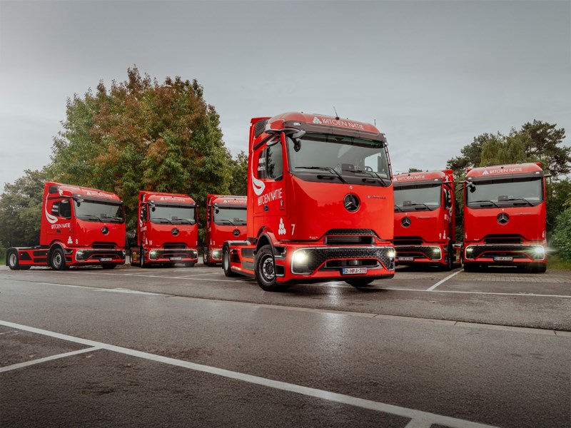 Katoen Natie gaat voor duurzaam met de eActros.