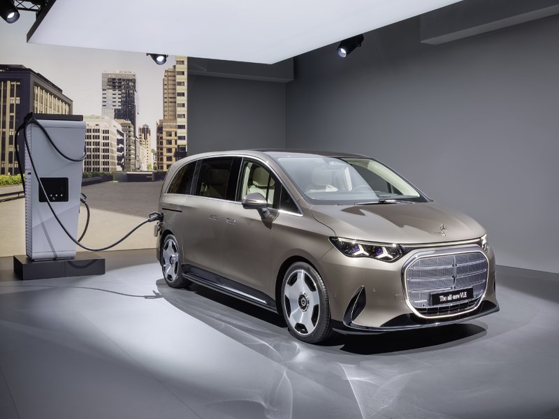 Een nieuw tijdperk van ruimte: de geheel nieuwe, elektrische Mercedes-Benz VLE