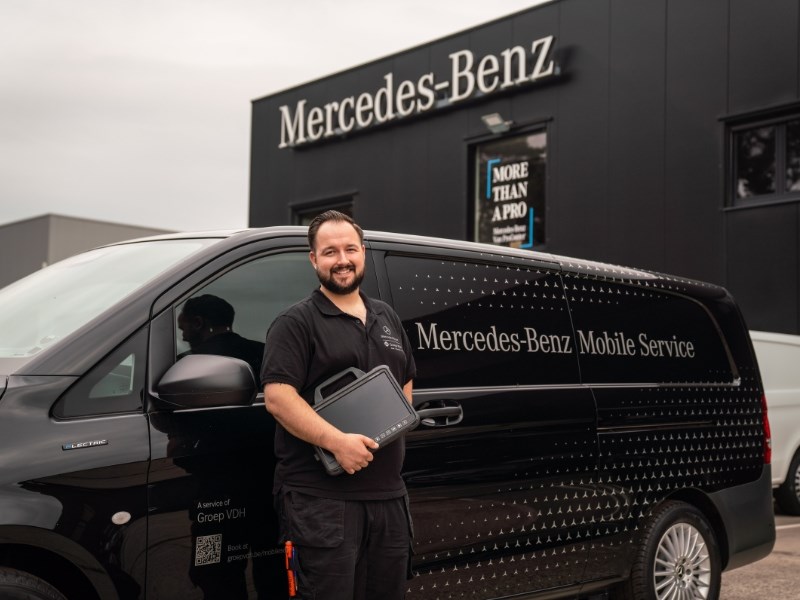 Onze Mobile Service komt naar je toe.