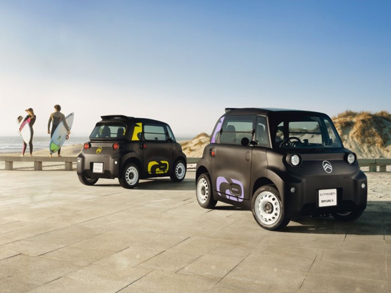 CITROËN AMI RIP CURL : EEN LIMITED EDITION MET EEN UITGESPROKEN VISUELE IDENTITEIT