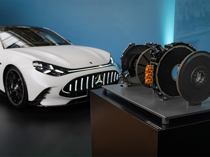 Mercedes-Benz start grootschalige productie van elektrische axiale flux-motor.