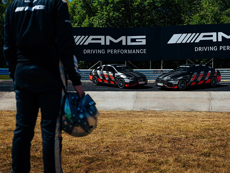 Beste in zijn klasse op de Nürburgring-Nordschleife: Mercedes-AMG CLA 45 vestigt nieuw record