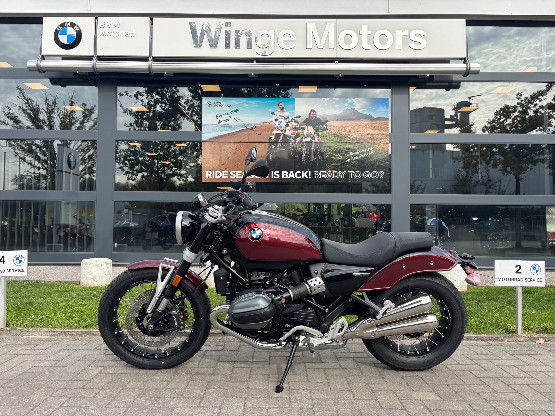 Stock premie op deze BMW R 12 
