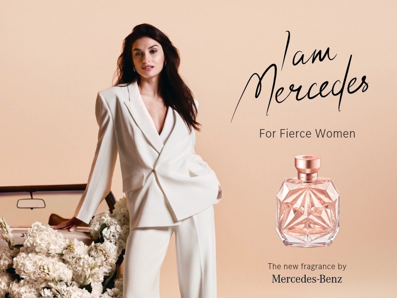 Ontdek de nieuwe Mercedes-Benz Eau de parfum Floral Amber.