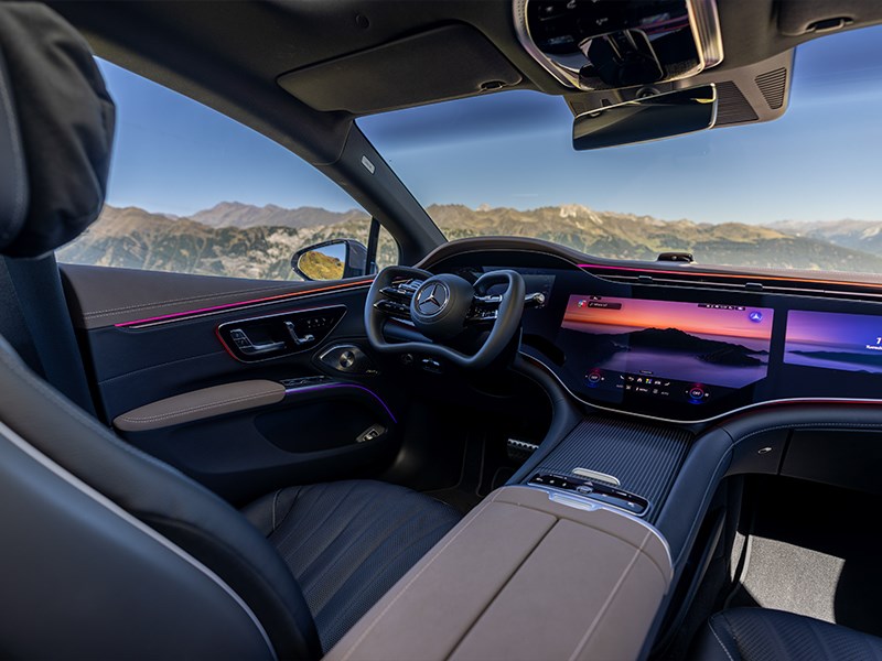 Wendbaarder en comfortabel: ‘steer-by-wire’ nu beschikbaar voor nieuwe Mercedes-Benz EQS Limousine