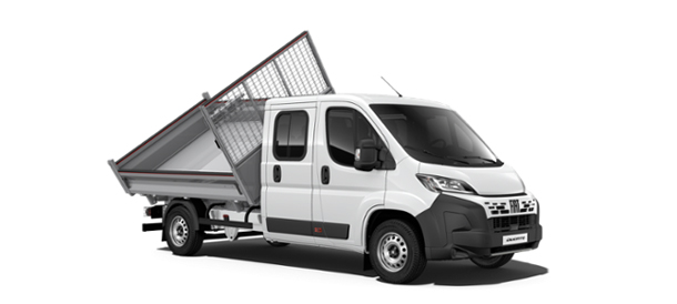 Ducato Driezijdige Achterwaartse Kipper - Dubbele Cabine